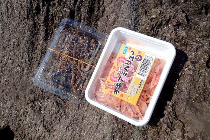 シロギス釣りの餌