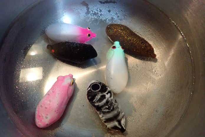 雷魚用フロッグチューニング