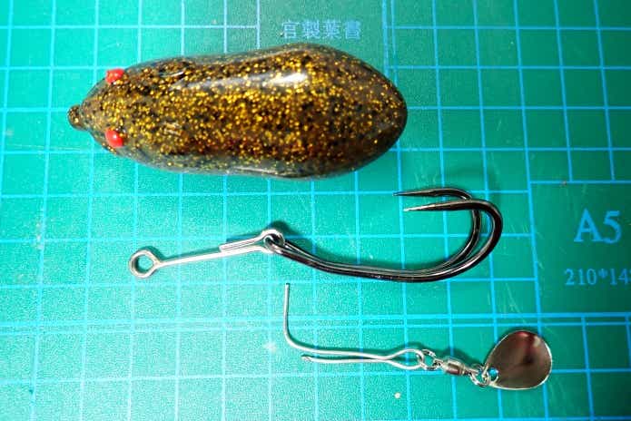 雷魚用フロッグチューニング
