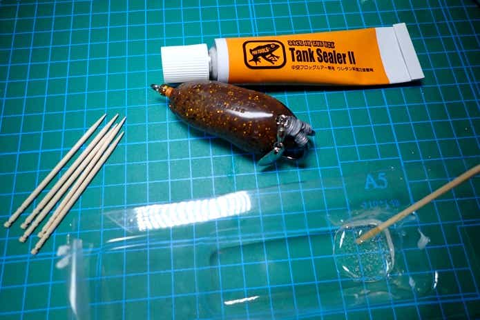 雷魚用フロッグチューニング