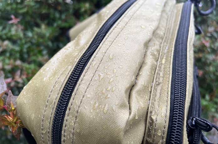 バッグの防水性