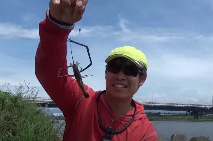 テナガエビ釣り