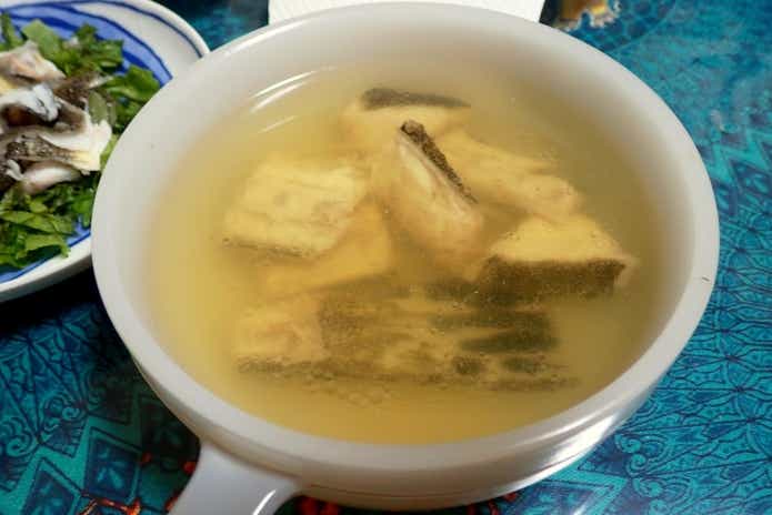 マゴチのお吸い物