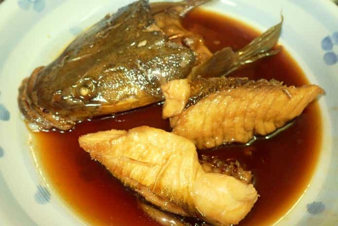 マゴチの煮付け
