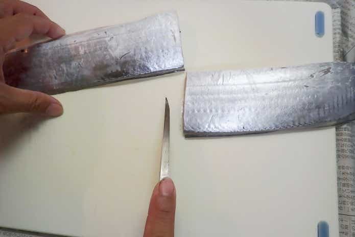 タチウオの捌き方