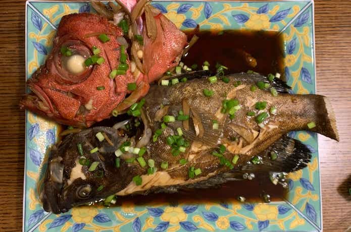 マハタの煮付け