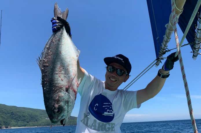 伊豆大島で釣ったメダイ