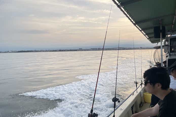 明石のタコ釣り