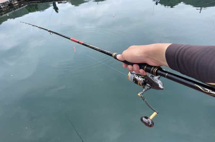 淡路じゃのひれフィッシングパークで泳がせ釣り