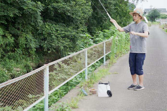 仕掛けの回収