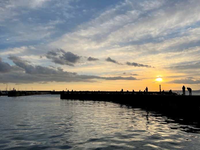 8月の釣り朝夕マヅメ