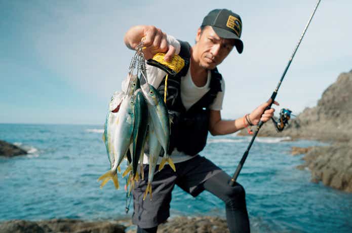 ヘビーショットで釣った青物