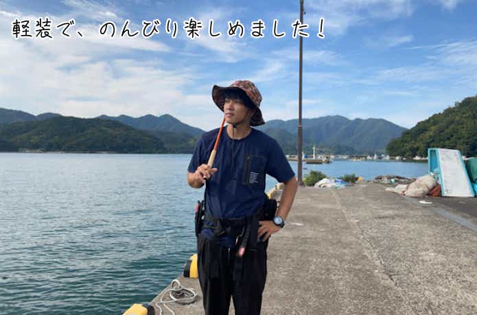 のべ竿アジングの装備