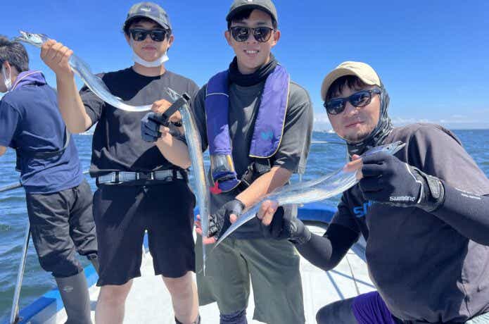 東京湾のタチウオの釣果
