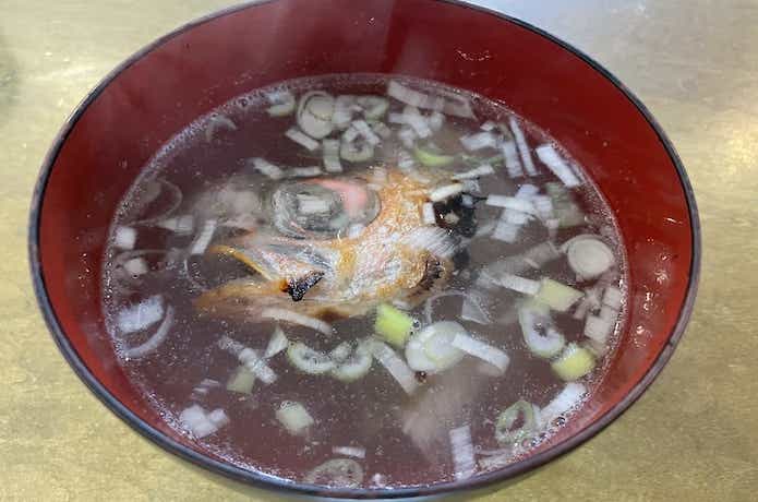 アカムツのあら汁