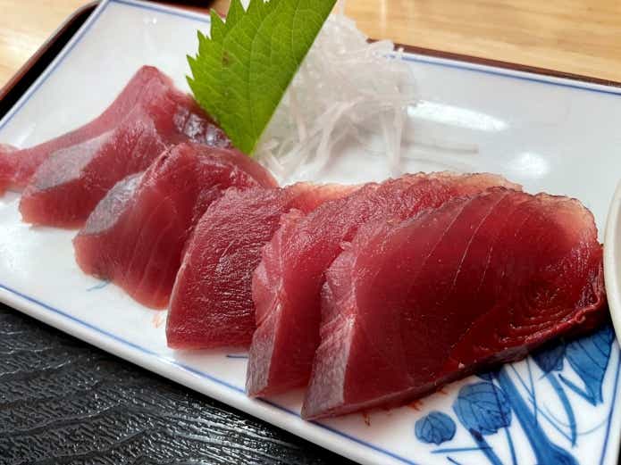 マグロの刺身