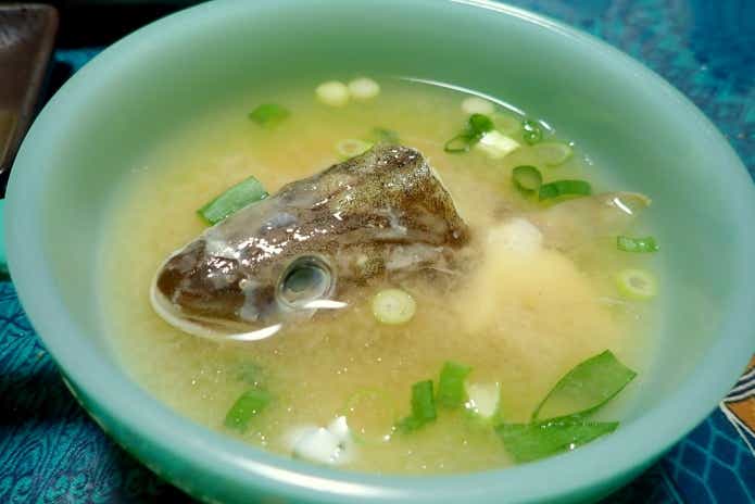 コマイの味噌汁