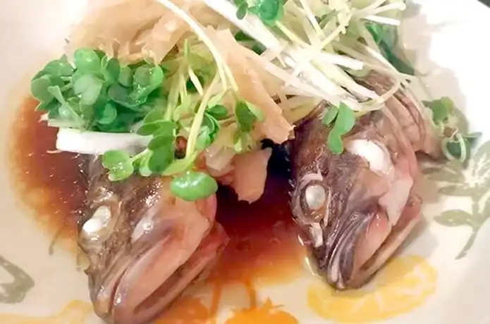 清蒸魚(チンジャンユー)