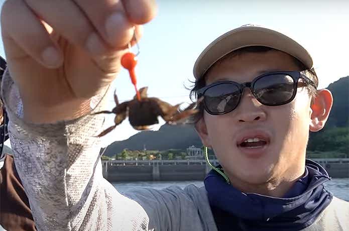 カニをつける