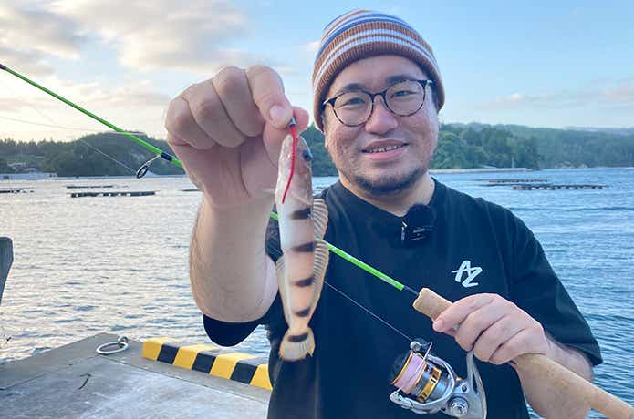 ガルプイソメとリュウグウハゼ