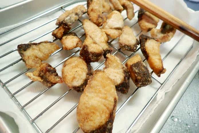 イナダの唐揚げ