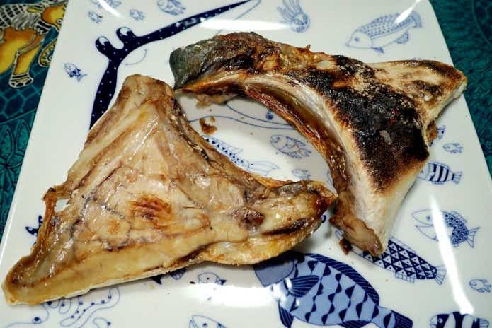 イナダのカマ焼き