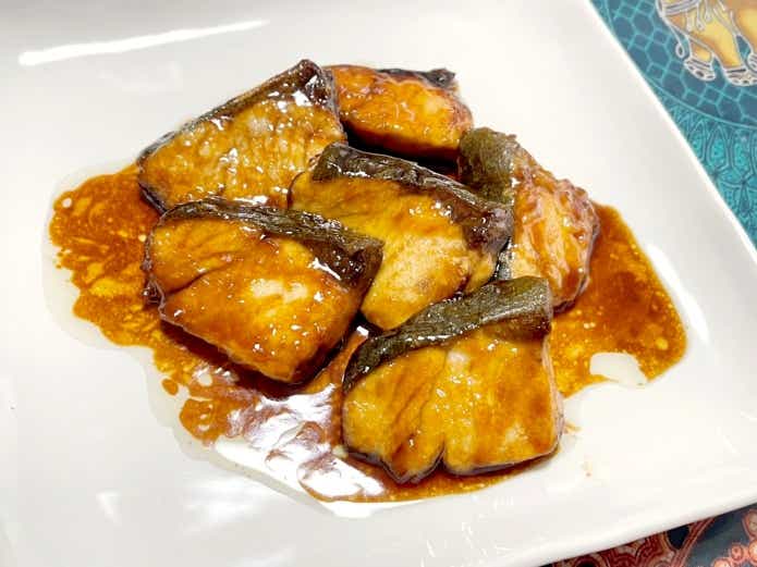 イナダの照り焼き