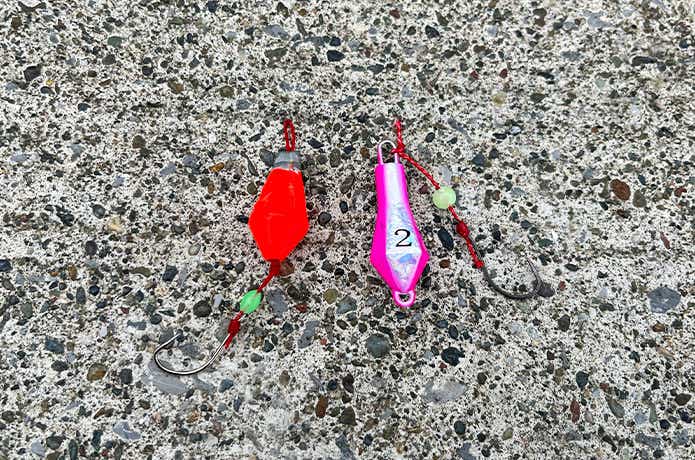 穴釣り専科ジカブラSSとブラクリの比較