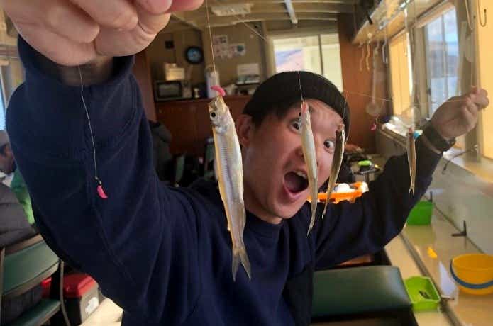 わかさぎ釣り