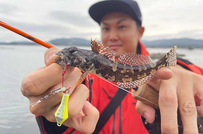 穴釣り専科ジカブラSSとアサヒアナハゼ