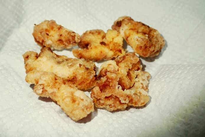 イシガキフグの唐揚げ