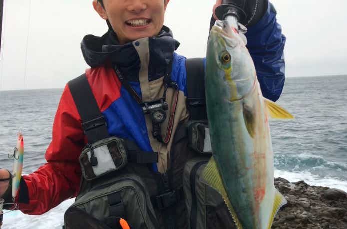 ハイスタンダードで釣ったイナダ