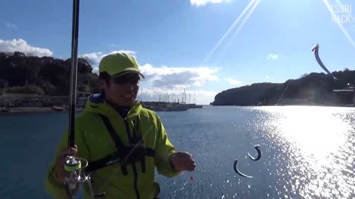 真冬のサビキ釣り