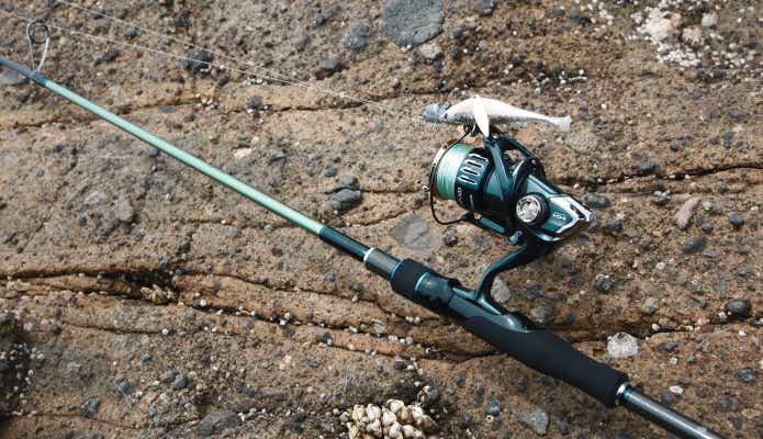 ロックフィッシュのスピニングタックル