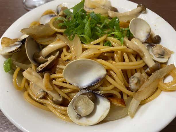 ハマグリのパスタ