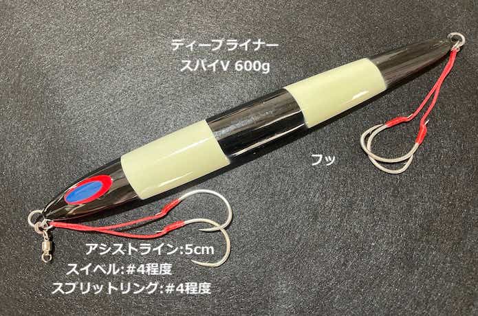 アコウダイのセッティング