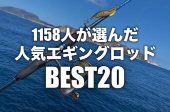 おすすめのエギングロッドBEST20！1158人が選んだランキング