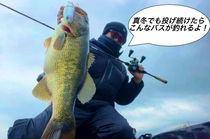真冬のビッグベイト