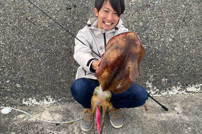 エギングの釣果
