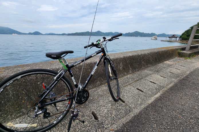 自転車釣行のススメ】ポイント無制限で釣果アップも間違いなし