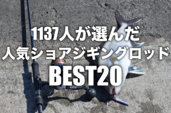 おすすめショアジギングロッドBEST20！1137人が選んだランキング