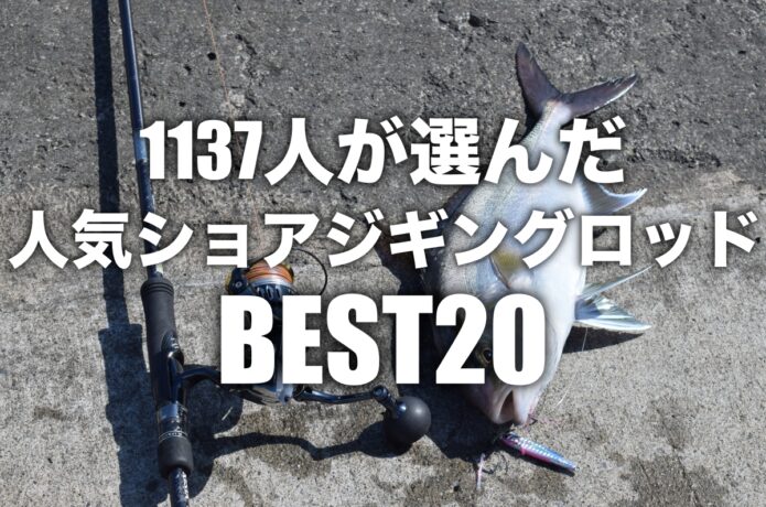 おすすめショアジギングロッドBEST20！1137人が選んだランキング