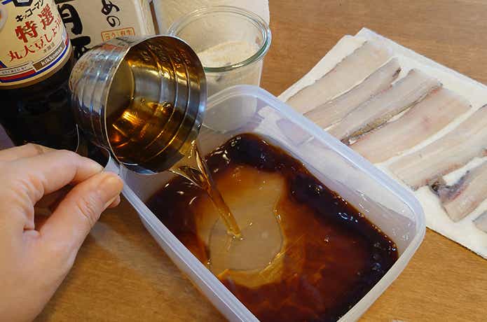 タチウオのみりん干しの作り方