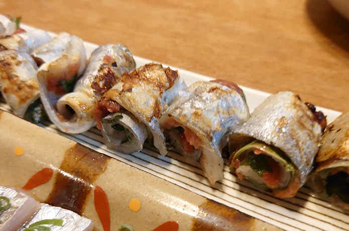 タチウオの梅しそ巻の作り方