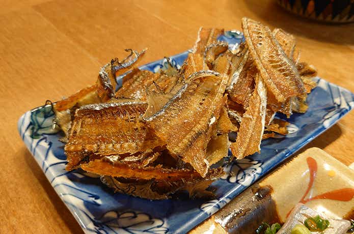 タチウオの骨せんべいの作り方