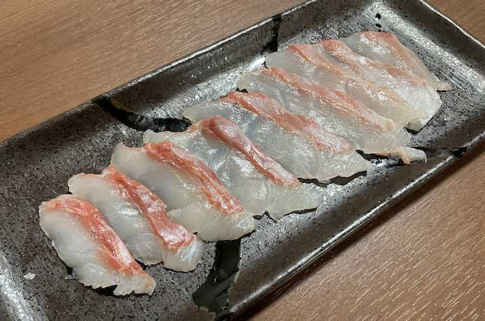 サンバソウの刺身