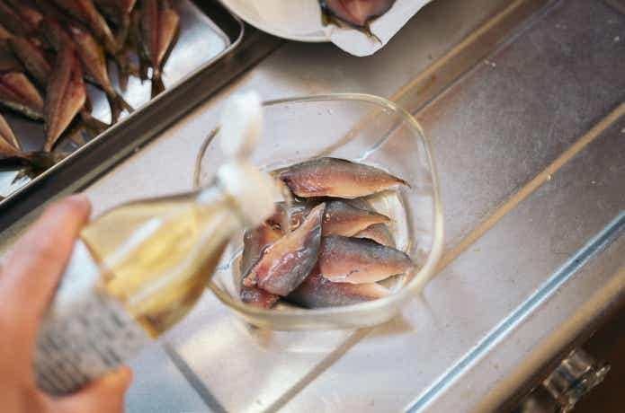 酢締め