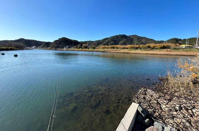 冬の釣り場