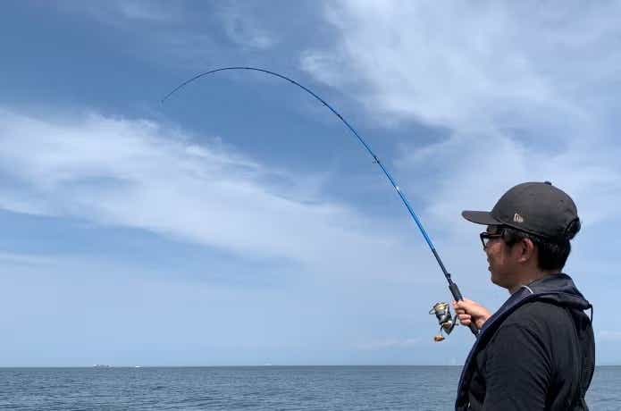 釣竿の使い方