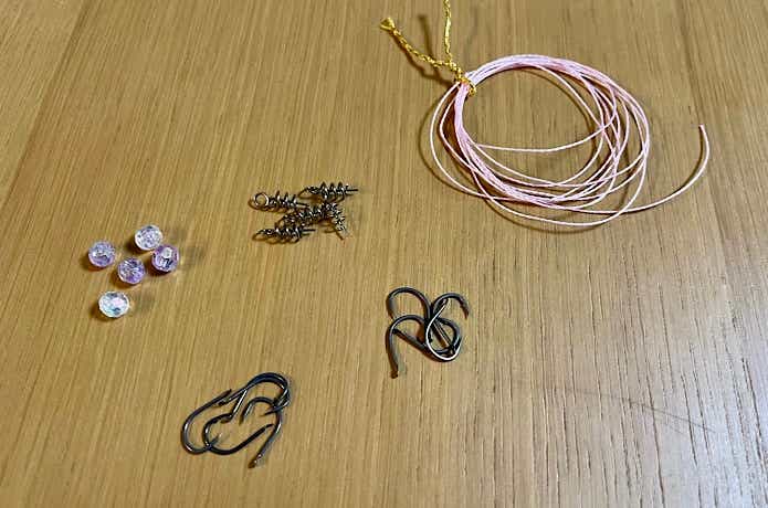 熟成タイラバアクア用フックシステムのアイテム一覧